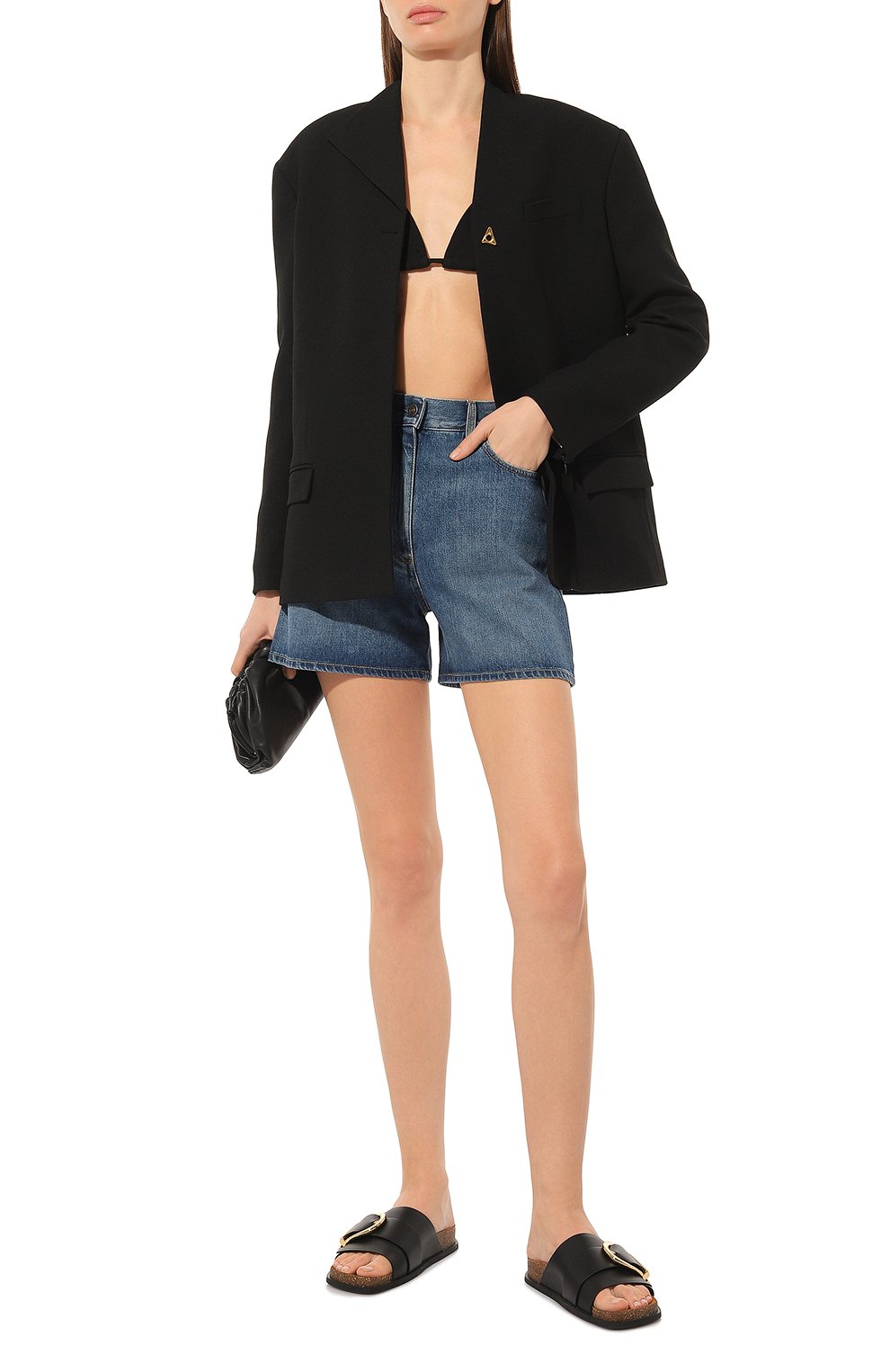 Джинсовые шорты GUCCI, арт. 681287 XDBP5, фото 2