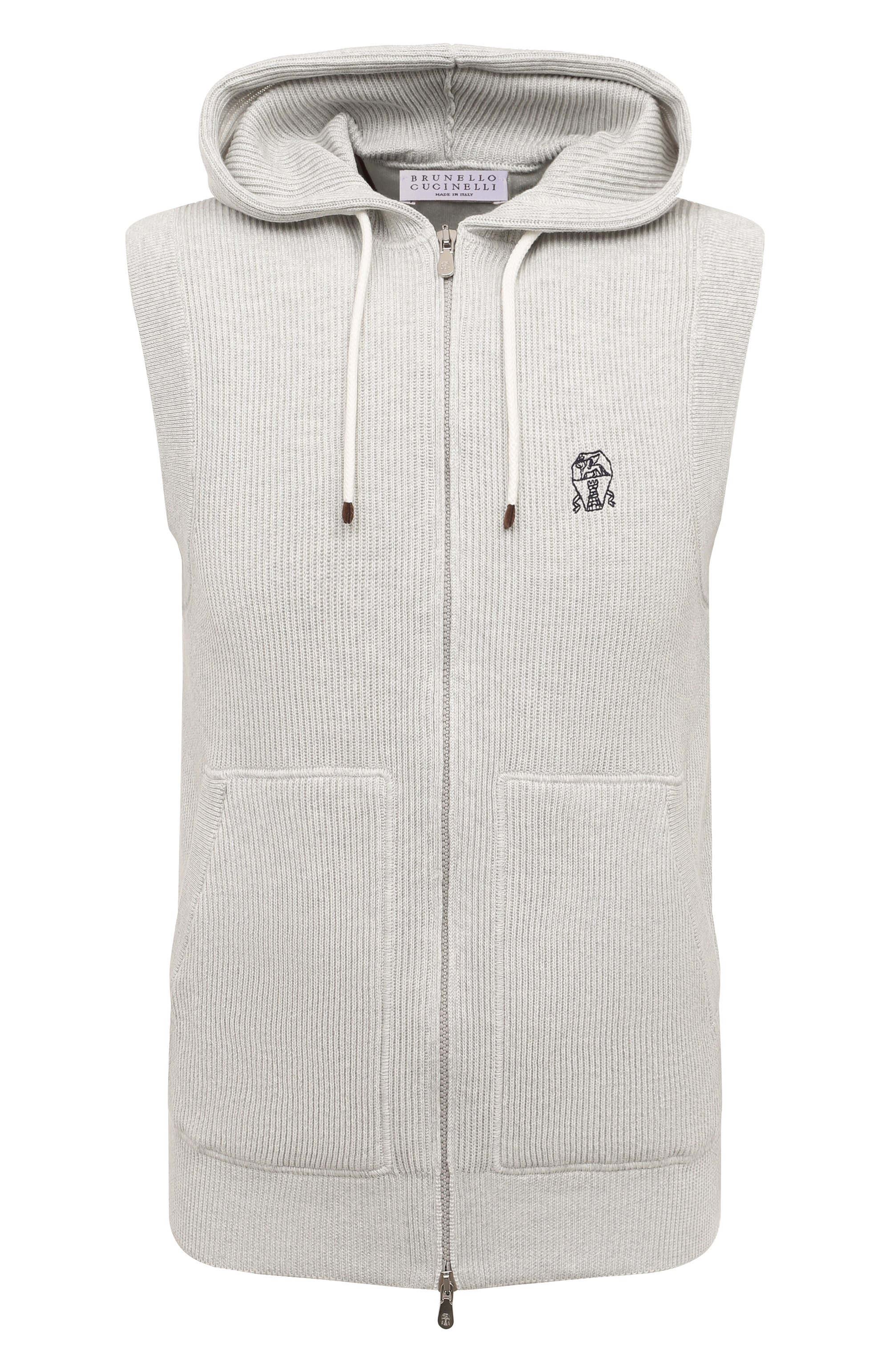 Хлопковый жилет BRUNELLO CUCINELLI, арт. M2920B2308, фото 1