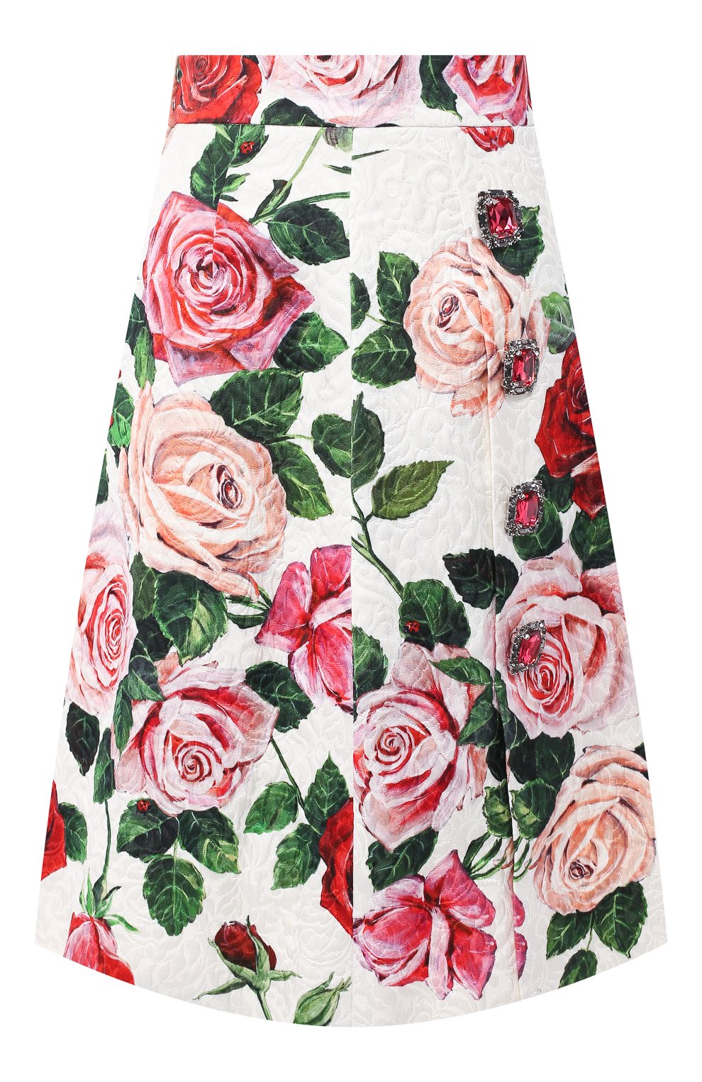 Юбка из смеси вискозы и хлопка DOLCE & GABBANA, арт. F4BJYZ/HSMXK, фото 1