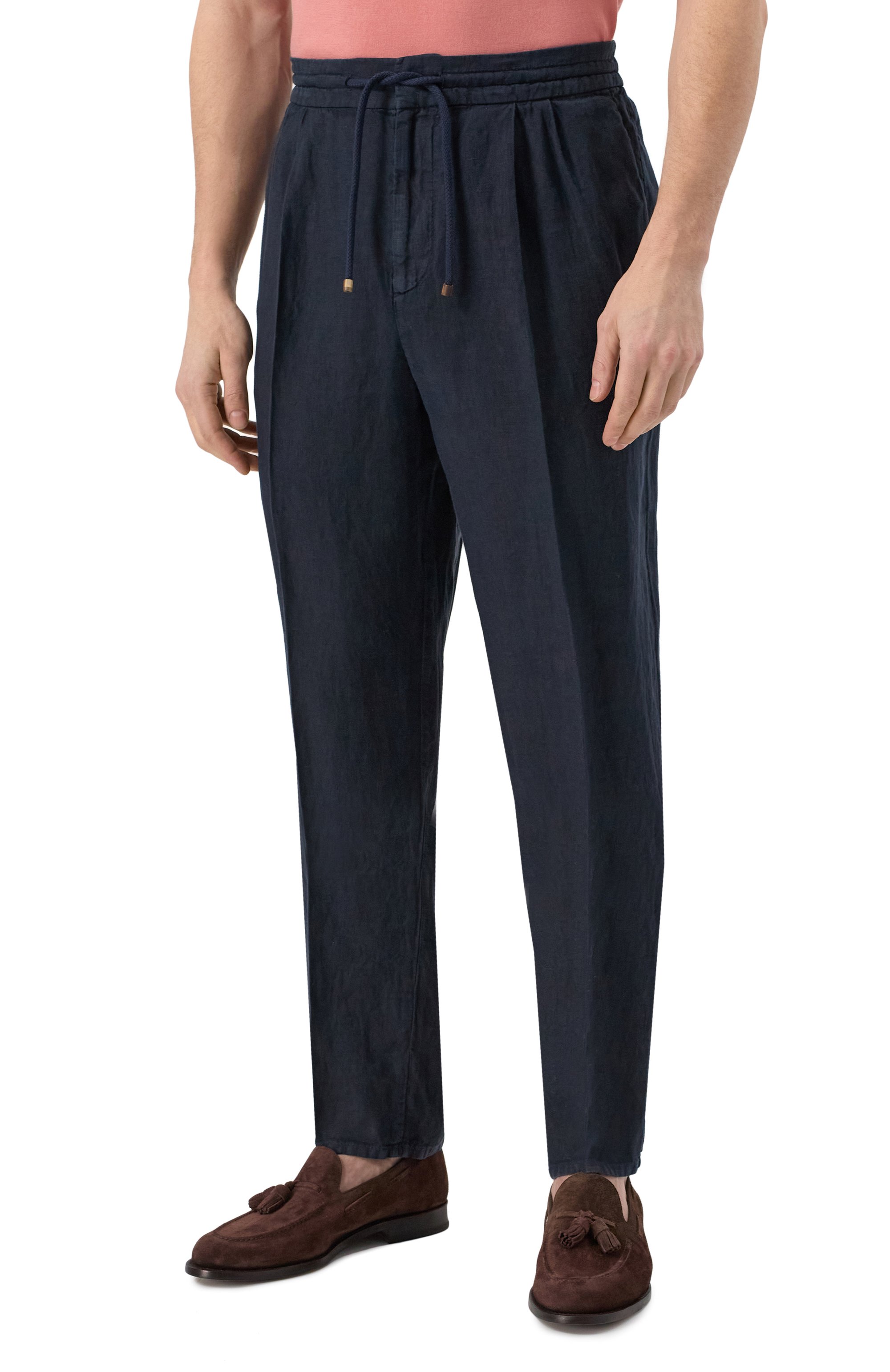 Льняные брюки BRUNELLO CUCINELLI, арт. M243DE1710, фото 3