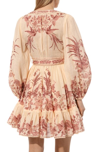 Хлопковое платье ZIMMERMANN, арт. 1469DSS243, фото 4