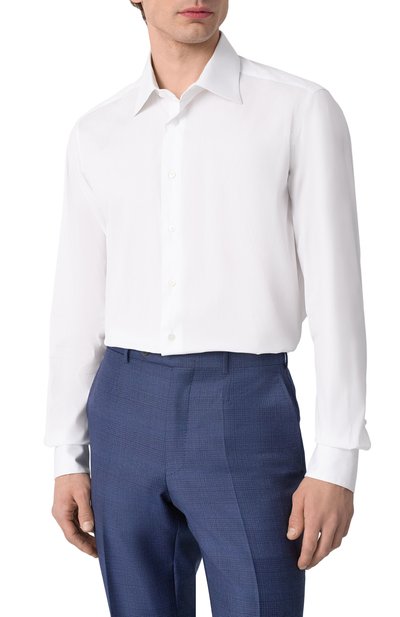 Хлопковая сорочка ZILLI, арт. CLAA01M010813037U, фото 3