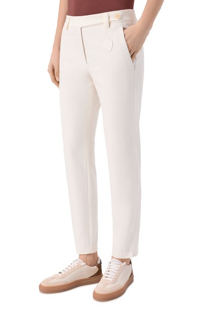 Хлопковые брюки BRUNELLO CUCINELLI, арт. MA126P9206, фото 3