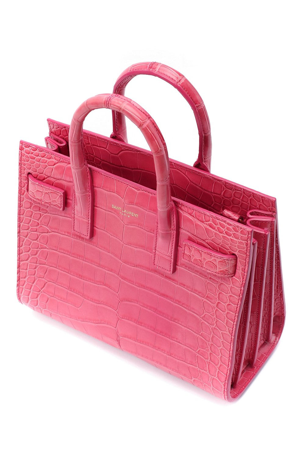 Сумка sac de jour из кожи крокодила SAINT LAURENT, арт. 340778/E5V0K, фото 4
