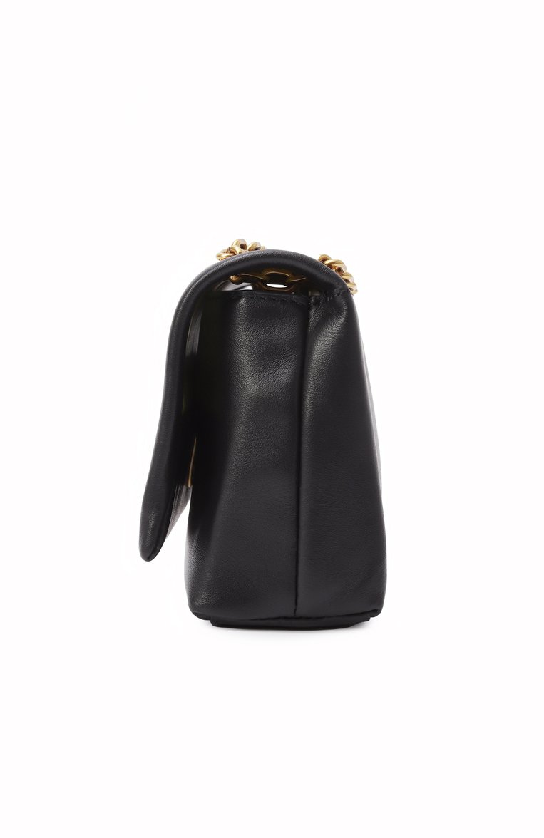 Женская сумка the dual mini MARC JACOBS (THE) черного цвета, арт. 2R4SMN003S02 | Фото 4 (Размер: mini; Материал: Натуральная кожа; Автоматизация состава: Проставлено; Автоматизация ТО: Проставлено)