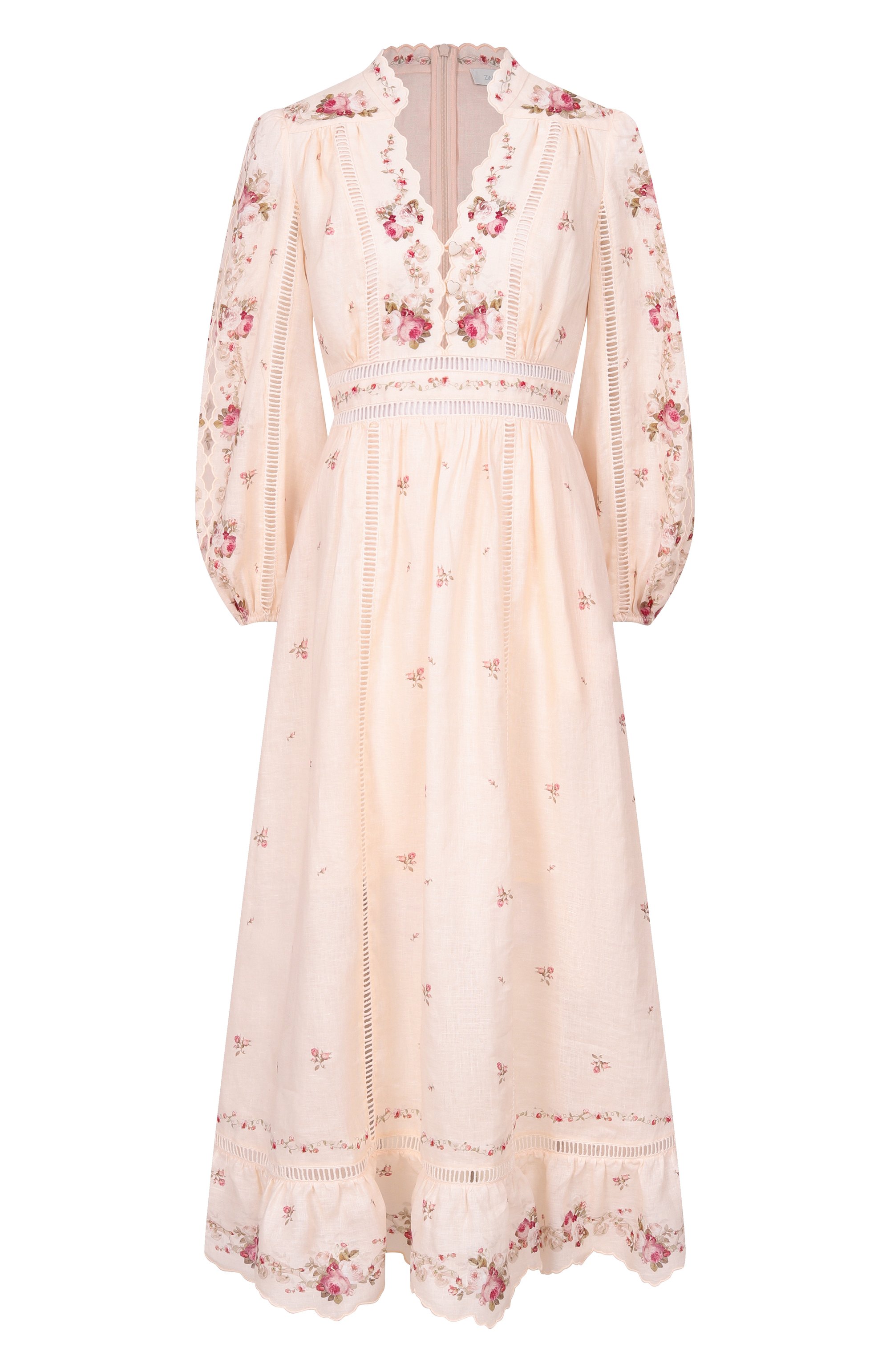 Льняное платье ZIMMERMANN, арт. 5372DRS264, фото 1