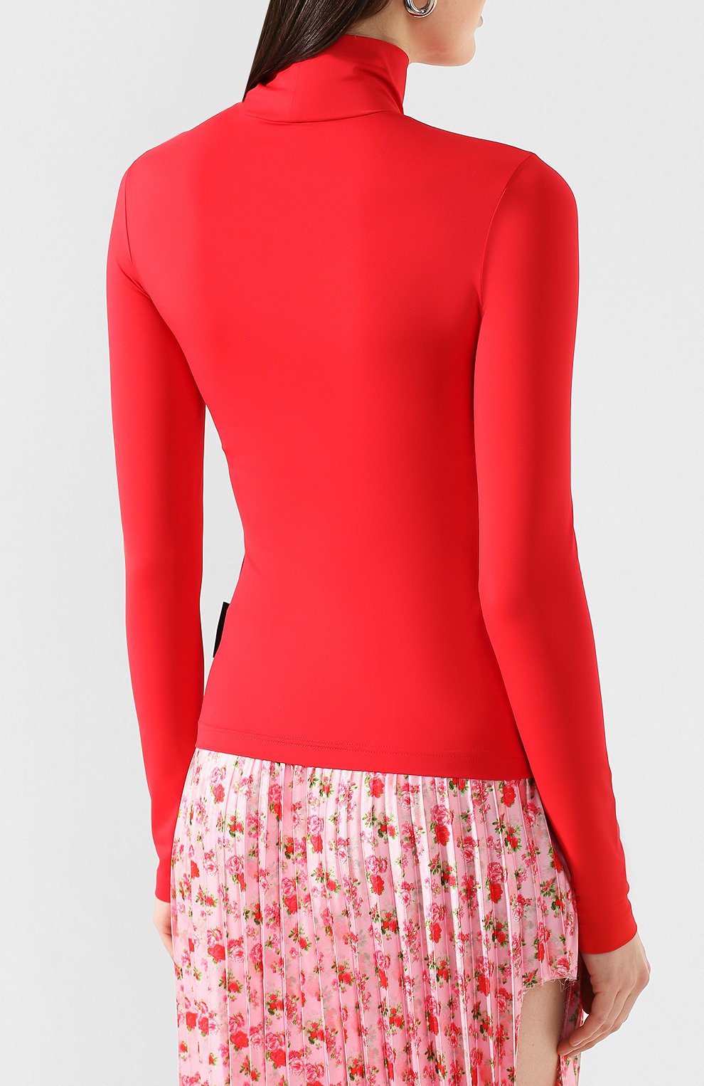 Водолазка VETEMENTS красного цвета по цене 39950 руб., арт. SS20T0001 1350/W/RED, фото 4 Водолазка VETEMENTS, арт. SS20T0001 1350/W/RED, фото 4