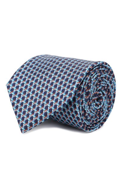 Шелковый галстук ZILLI, арт. 50221/TIES, фото 1