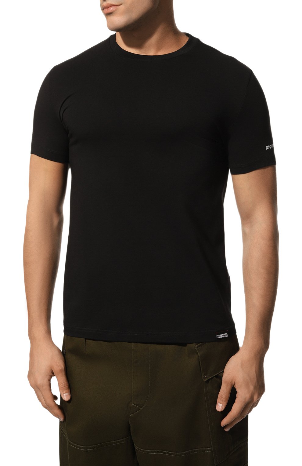 Хлопковая футболка DSQUARED2, арт. D9M204230, фото 3