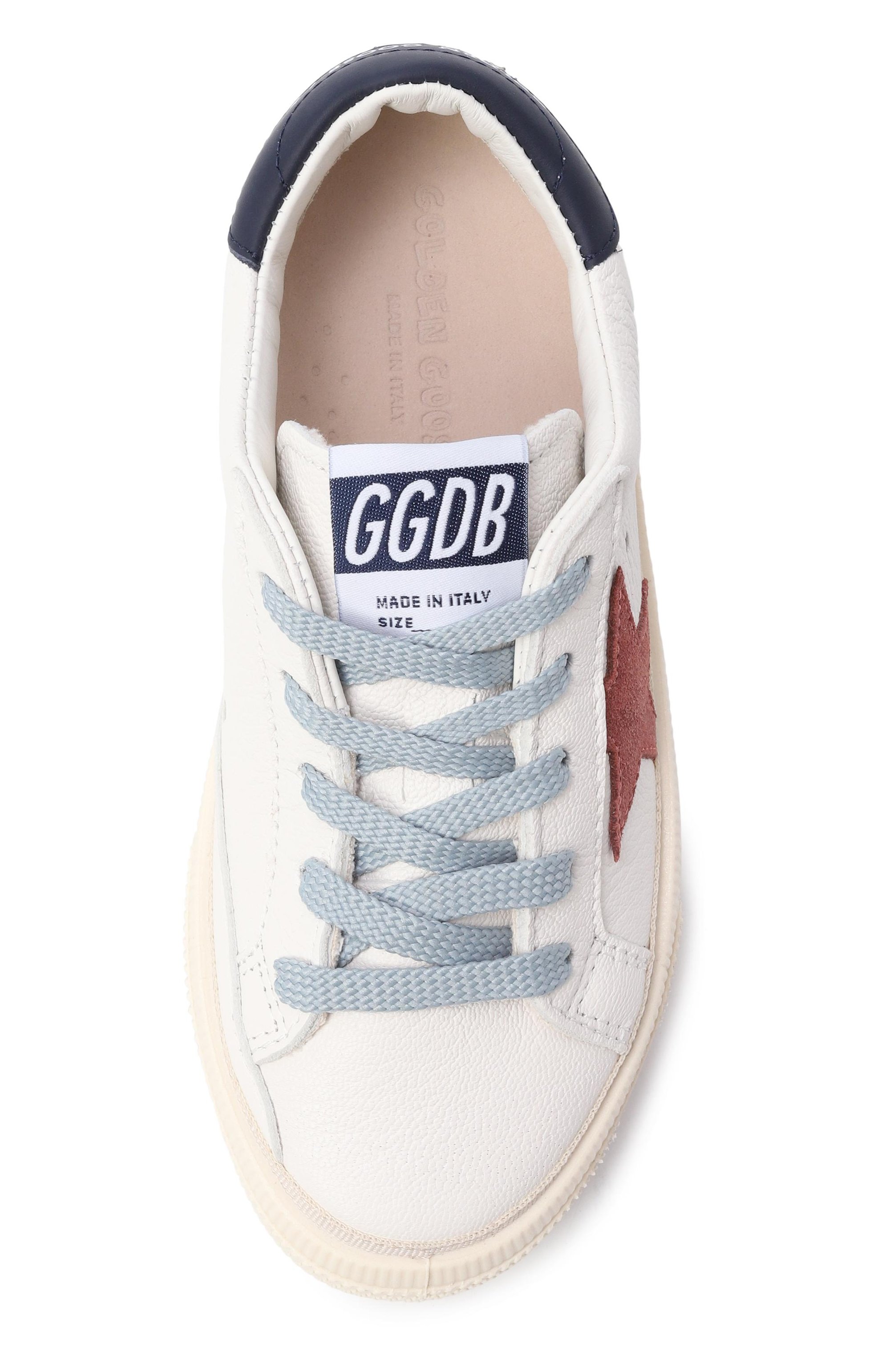 Кожаные кеды may GOLDEN GOOSE DELUXE BRAND, арт. GYF01033.F008061.10575, фото 4