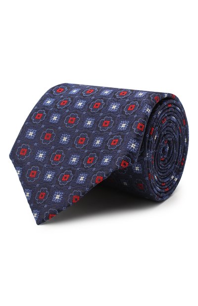 Мужской шелковый галстук CANALI, арт. 18/HJ02856