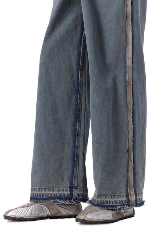 Текстильные кроссовки Sprinters Maison Margiela S58WS0267/P7451 Серебряный  S58WS0267/P7451 Фото 2