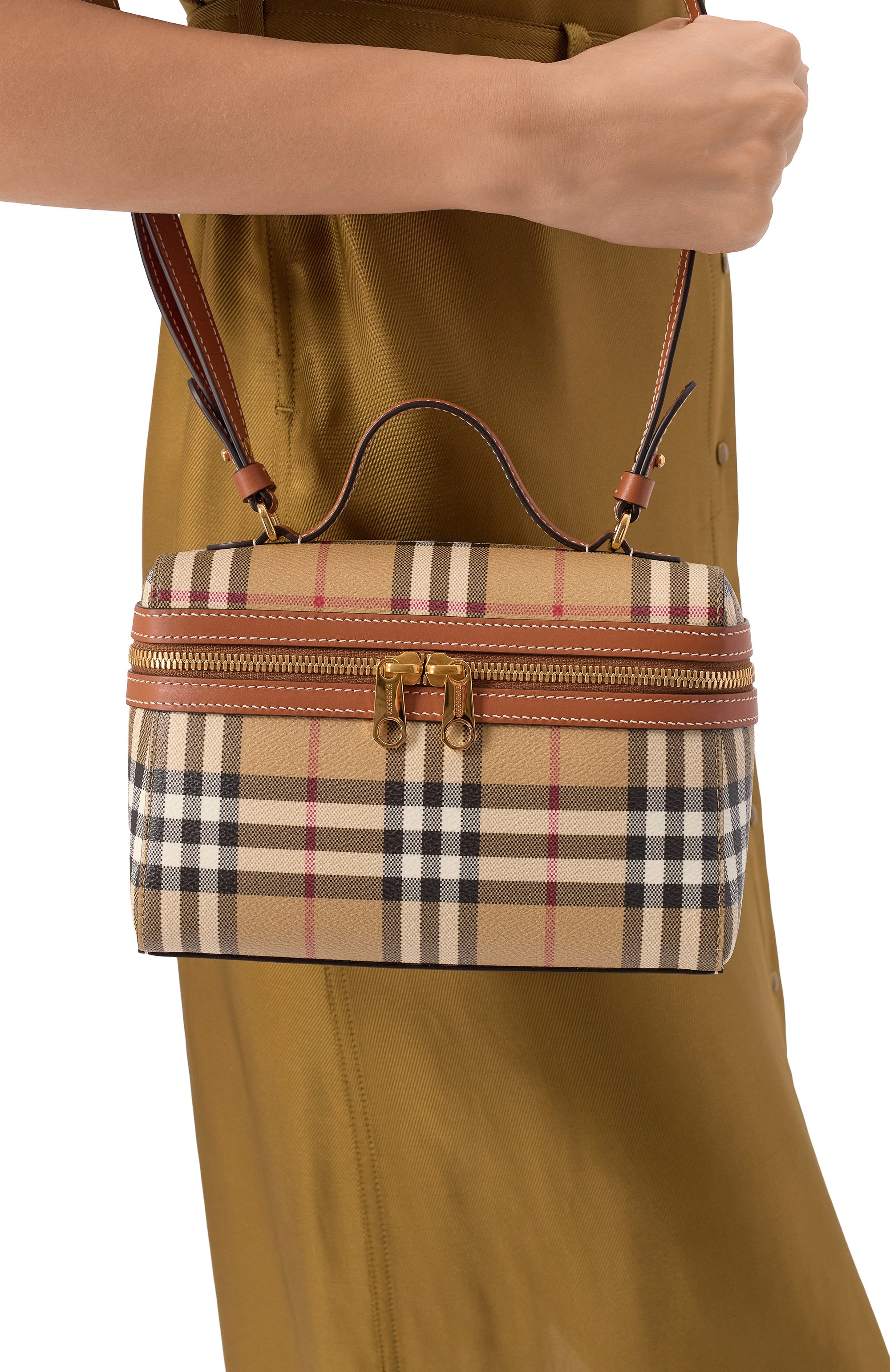 Сумка check vanity BURBERRY, арт. 8120525, фото 2