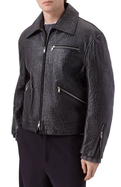 Кожаная куртка JIL SANDER, арт. J21SW0108/J07223, фото 3