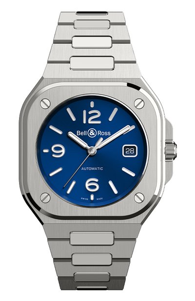Мужские часы br 05 BELL AND ROSS, арт. BR05A-BLU-ST/SST