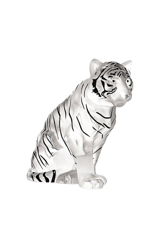 фото Скульптура sitting tiger lalique