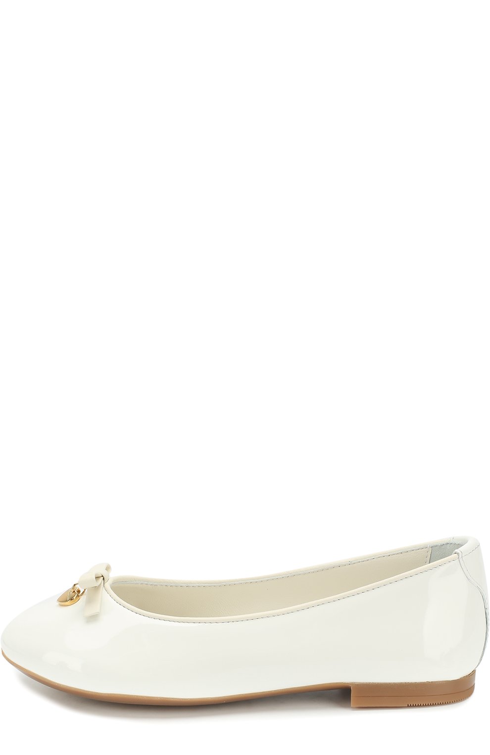 Кожаные балетки DOLCE & GABBANA, арт. D10341/A1328/29-36, фото 2