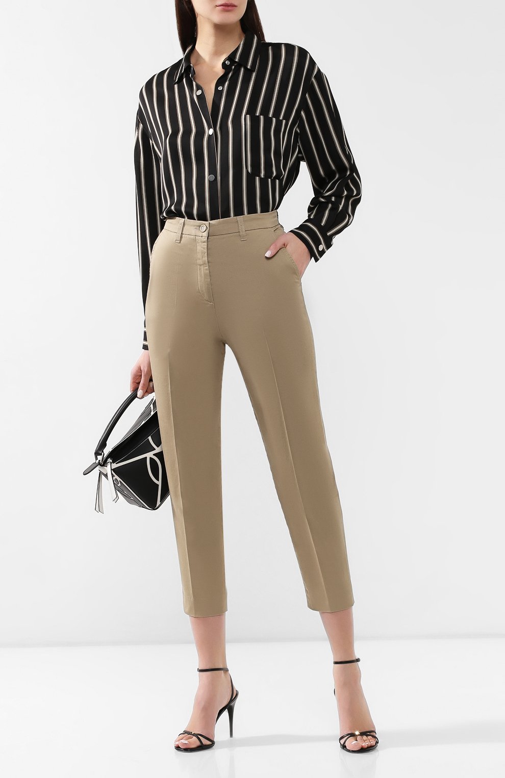 Хлопковые брюки TWO WOMEN IN THE WORLD, арт. LAUREN/UWZLN, фото 2