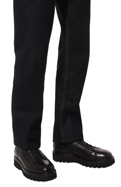 Кожаные ботинки W.GIBBS, арт. 0672001/CERV0 VACCHETTA FUR, фото 3