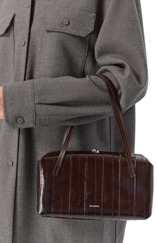 Сумка Goji Pillow small Jil Sander J08WD0078/P8693 Коричневый  J08WD0078/P8693 Фото 2