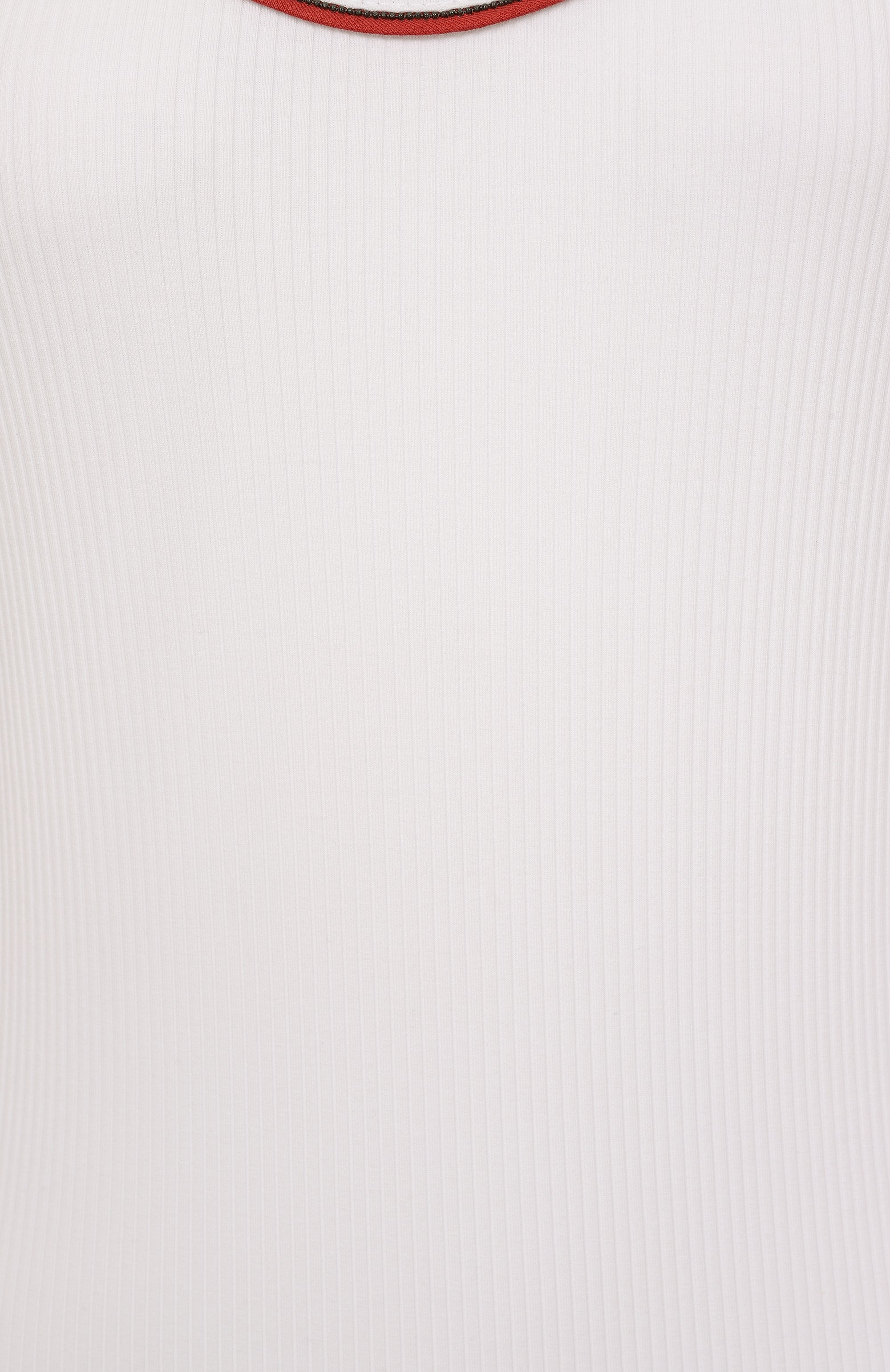 Хлопковая майка BRUNELLO CUCINELLI, арт. MG902FP320, фото 6