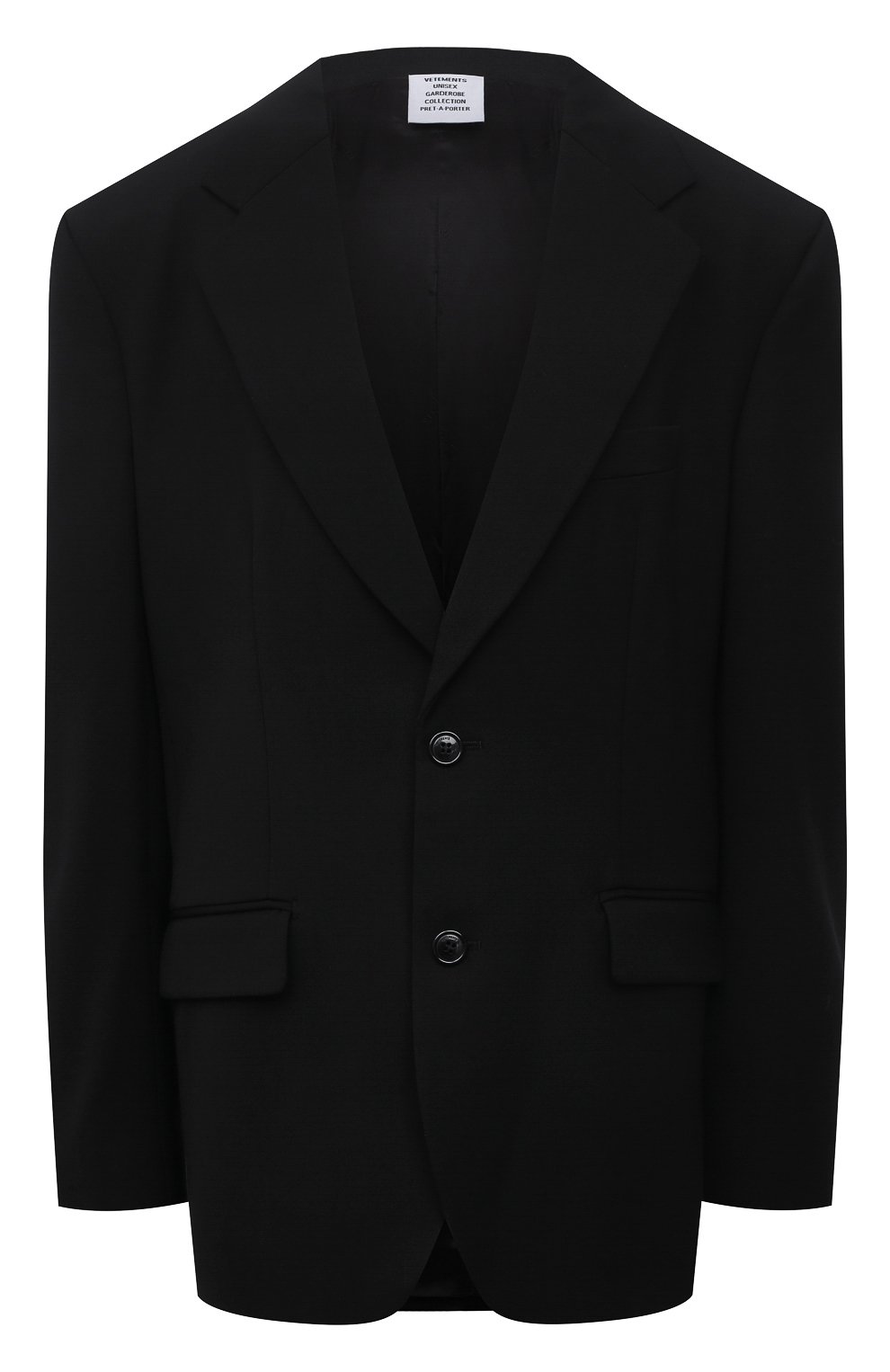 Жакет из вискозы и шерсти VETEMENTS, арт. UA52JA350B 1500/W, фото 1