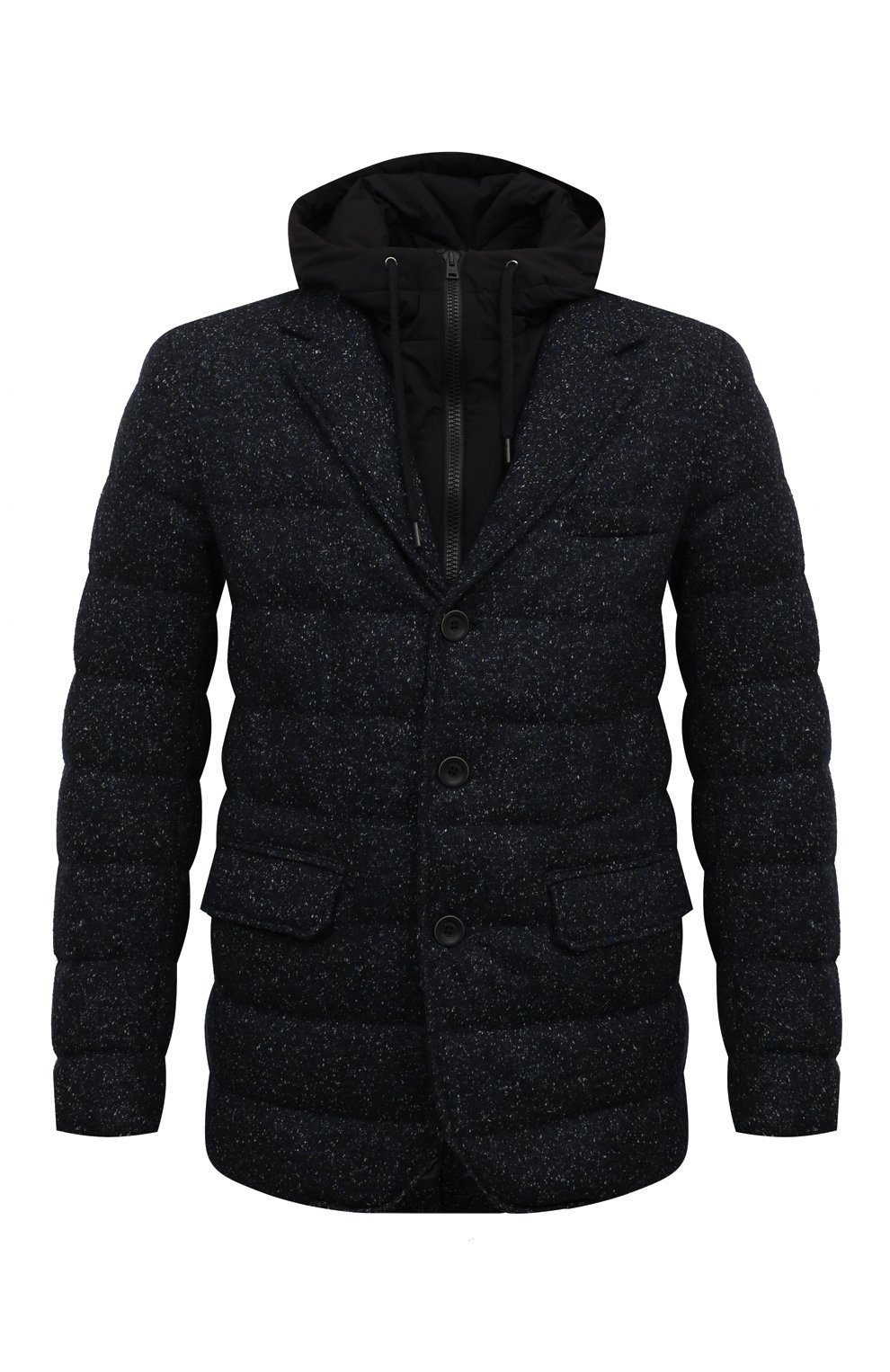 Пуховик из шерсти и шелка HERNO, арт. PI00083UR/33337, фото 1