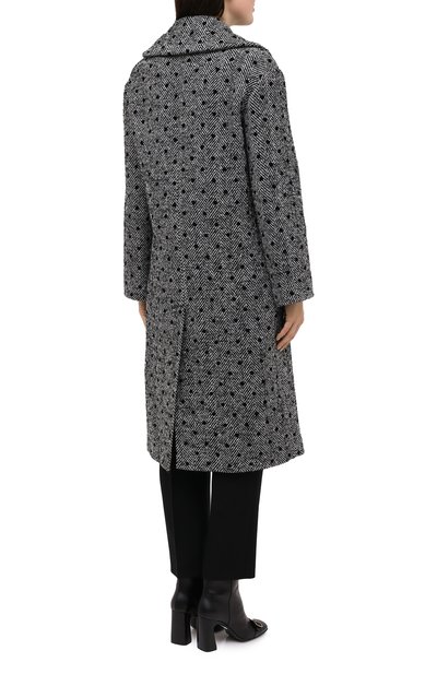 Пальто ERMANNO ERMANNO SCERVINO серого цвета по цене 128500 руб., арт. 47T CP14 REF, фото 4 Пальто ERMANNO ERMANNO SCERVINO, арт. 47T CP14 REF, фото 4