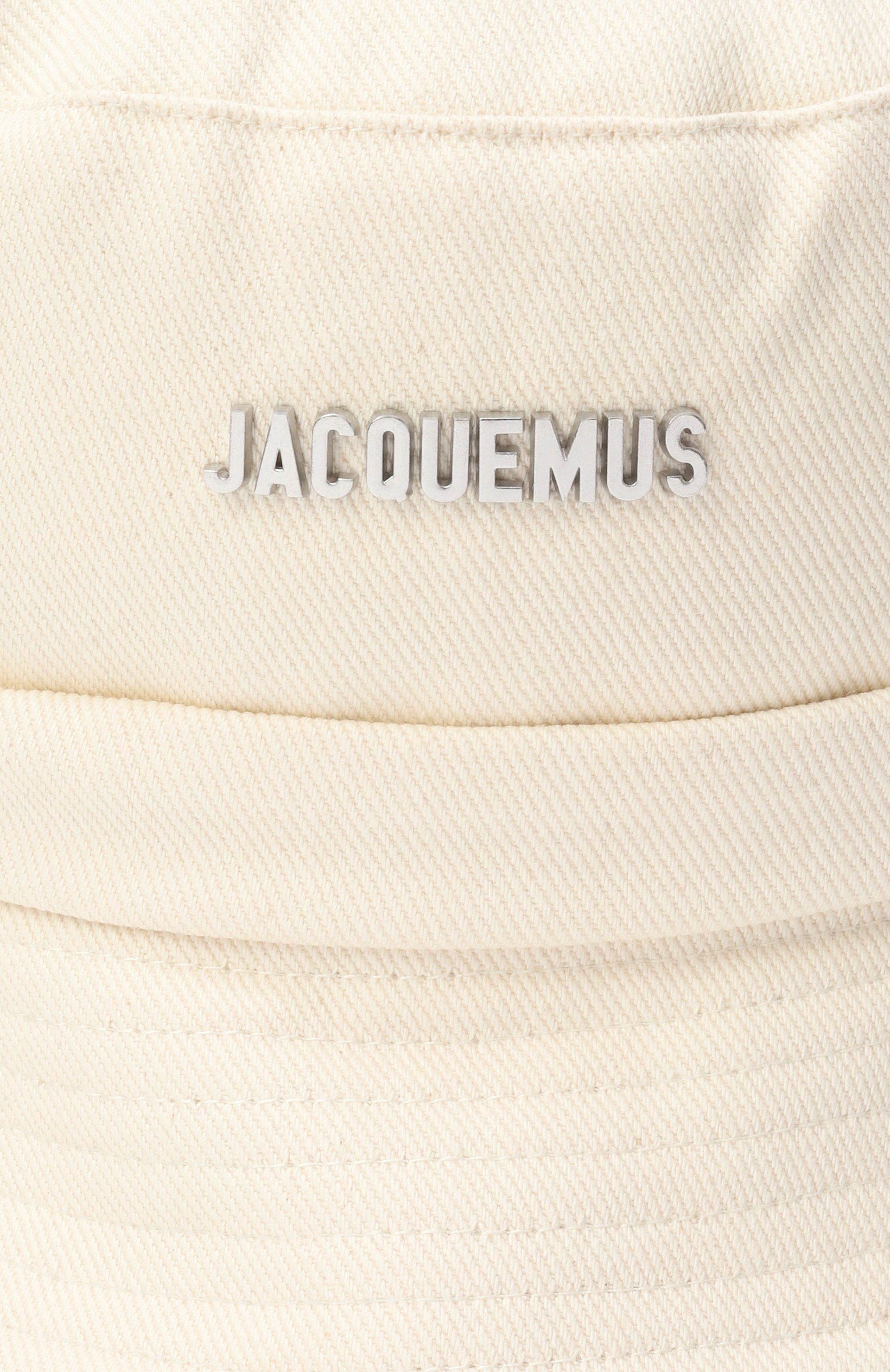 Хлопковая панама JACQUEMUS кремового цвета по цене 18900 руб., арт. 22HACU00001/AE00014, фото 3 Хлопковая панама JACQUEMUS, арт. 22HACU00001/AE00014, фото 3