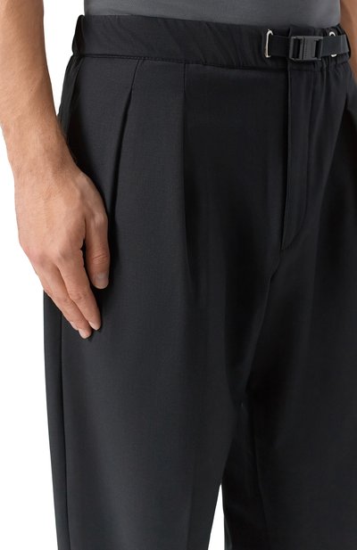 Брюки WHITE SAND черного цвета по цене 34300 руб., арт. 25WSU90/106, фото 5 Брюки WHITE SAND, арт. 25WSU90/106, фото 5