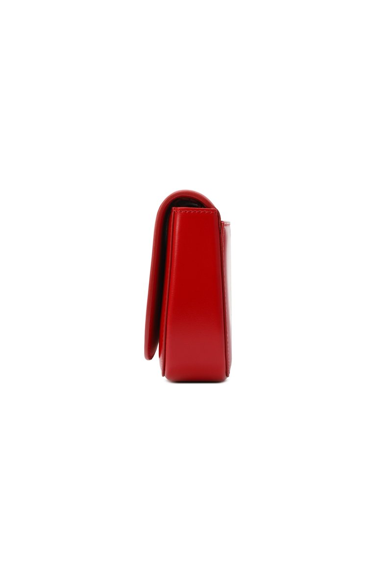 Женская с�умка fiamma mini FERRAGAMO красного цвета, арт. 218951/775018 | Фото 4 (Размер: mini; Ремень/цепочка: На ремешке; Материал: Натуральная кожа)
