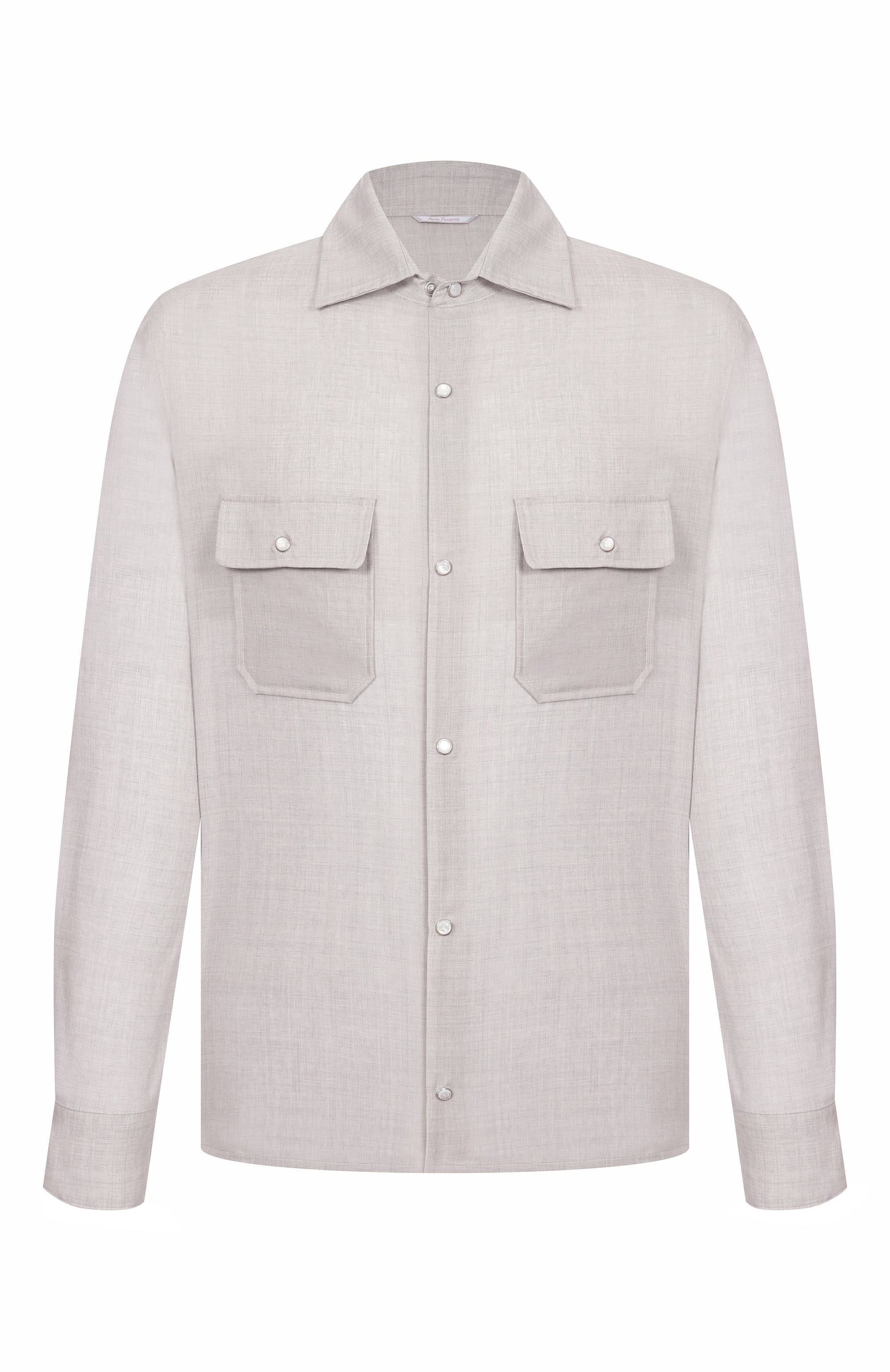 Рубашка из шерсти и шелка MARCO PESCAROLO, арт. NEXT/5122, фото 1