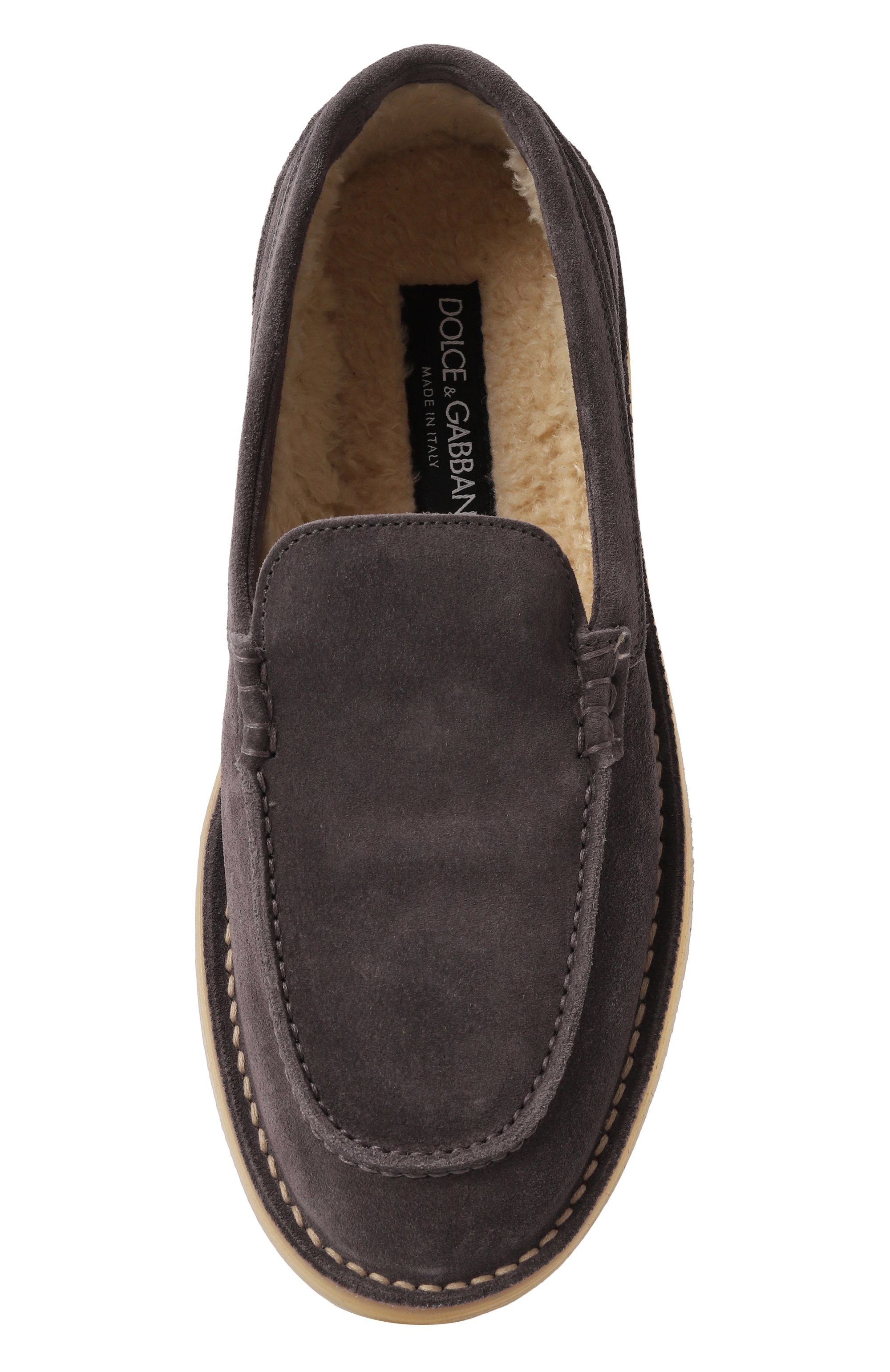 Замшевые лоферы new florio DOLCE & GABBANA, арт. CP0183/A3G52, фото 6