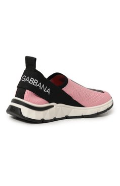 Мужского текстильные кроссовки sorrento 2.0 DOLCE & GABBANA розового цвета, арт. DA5170/AA836/29-36 | Фото 3 (Нос: Не проставлено; Материал внутренний: Натуральная кожа, Текстиль; Материал внешний: Текстиль; Региональные ограничения белый список (Axapta Mercury): Не проставлено)