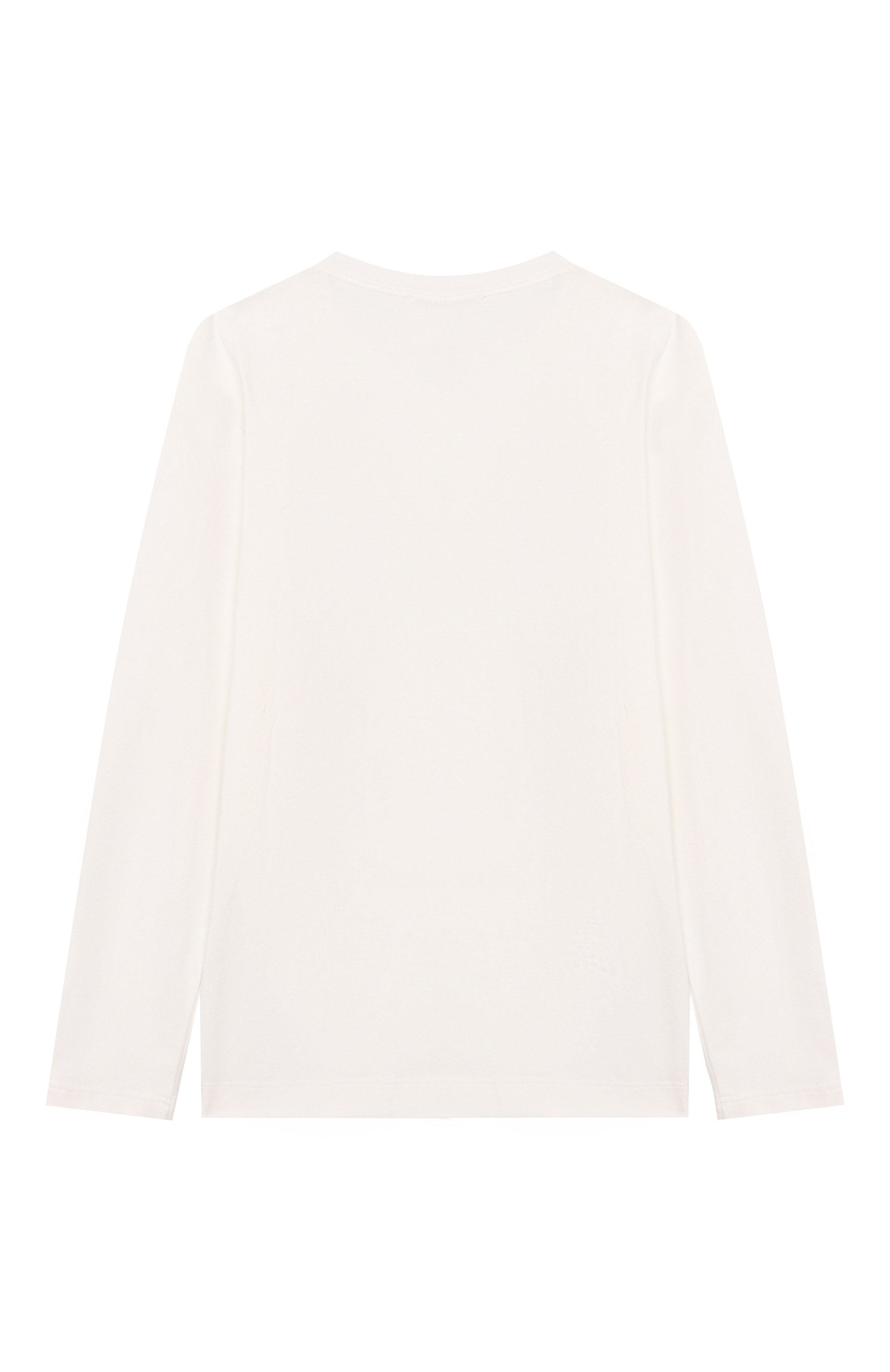 Хлопковый лонгслив MONNALISA, арт. 11F626, фото 2