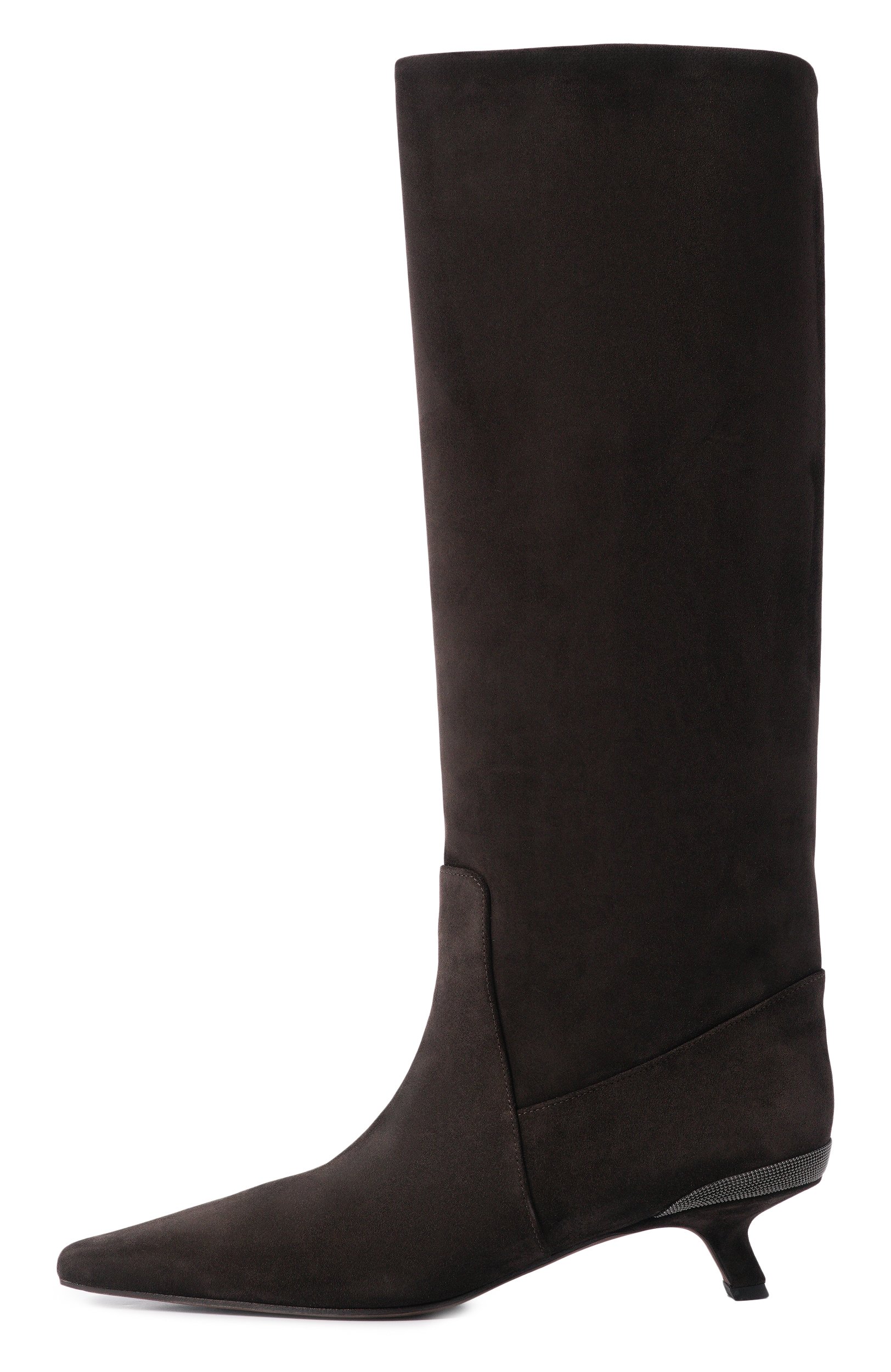 Замшевые сапоги BRUNELLO CUCINELLI, арт. MZSFC3353P, фото 4