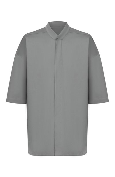 Мужская хлопковая рубашка RICK OWENS, арт. RU02F4238/TE