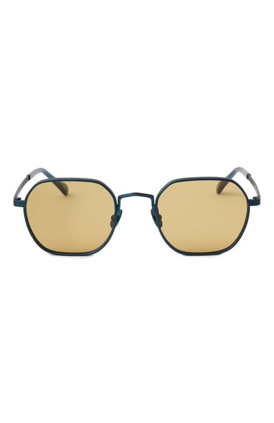 Солнцезащитные очки MOSCOT желтого цвета по цене 48000 руб., арт. UTZ NAVY AMBER, фото 2 Солнцезащитные очки MOSCOT, арт. UTZ NAVY AMBER, фото 2