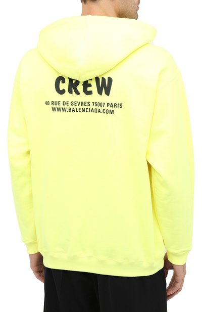 Хлопковое худи BALENCIAGA, арт. 600583/TIV75, фото 4