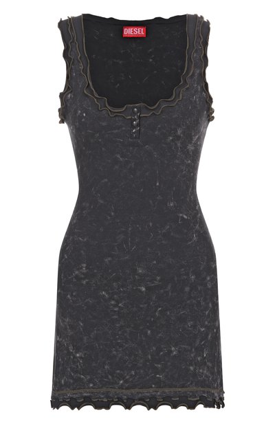 Хлопковое платье DIESEL, арт. A16654/0JQAT, фото 1