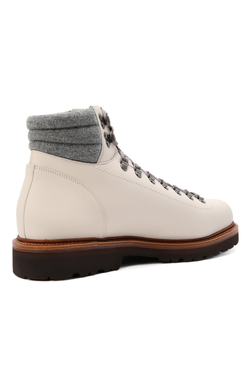 Кожаные ботинки BRUNELLO CUCINELLI, арт. MZUFNMS890/D0UBLE REM0VABLE INS0LE, фото 5