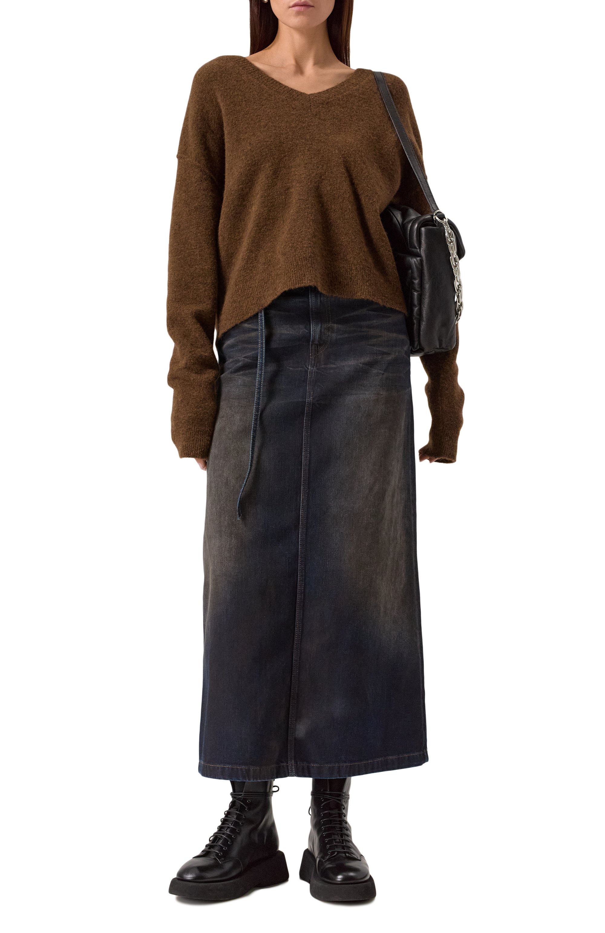 Шерстяной пуловер RICK OWENS, арт. RP02D3650/KWP, фото 2