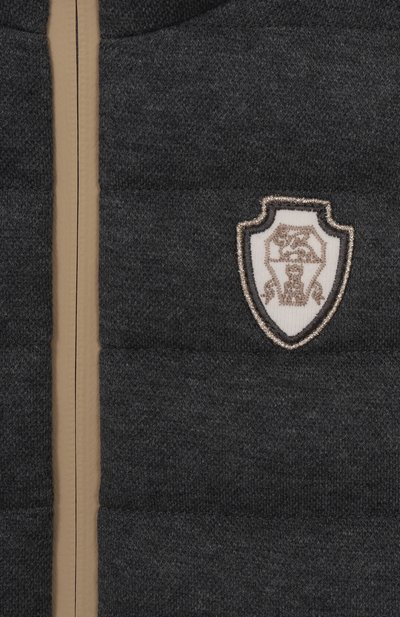 Пуховый жилет BRUNELLO CUCINELLI, арт. BG927J018A, фото 3