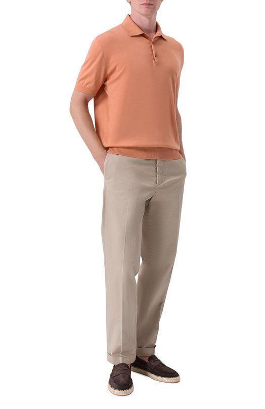 Замшевые эспадрильи Carlos Santoni MBCG22193PBTTSE2 Коричневый  MBCG22193PBTTSE2 Фото 2