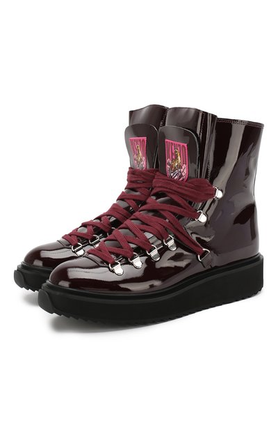 Кожаные ботинки KENZO, арт. F962BT303L82, фото 1