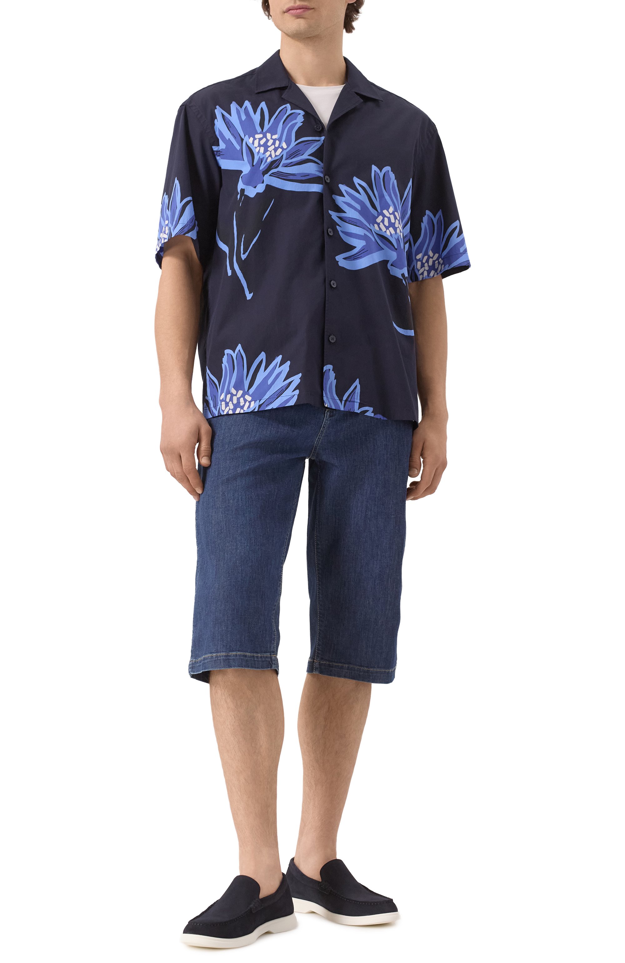 Хлопковая рубашка BOSS, арт. 50540851, фото 2