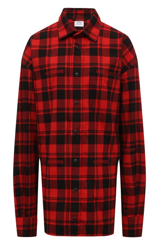 фото Хлопковая рубашка vetements
