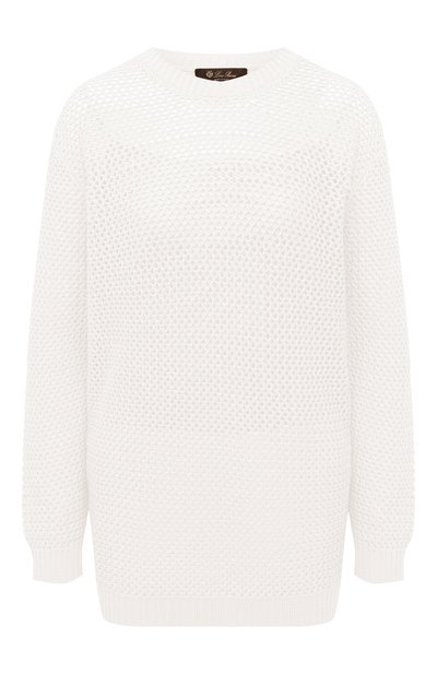 Женский свитер из хлопка и шелка LORO PIANA, арт. FAL5796