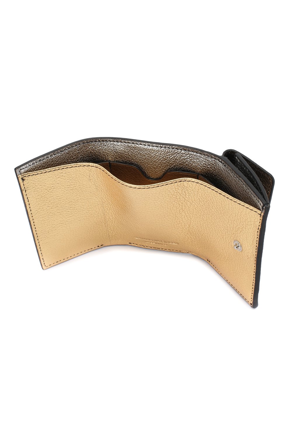 Кожаное портмоне ALEXANDER MCQUEEN серебряного цвета по цене 72750 руб., арт. 554204/CSS3I, фото 3 Кожаное портмоне ALEXANDER MCQUEEN, арт. 554204/CSS3I, фото 3