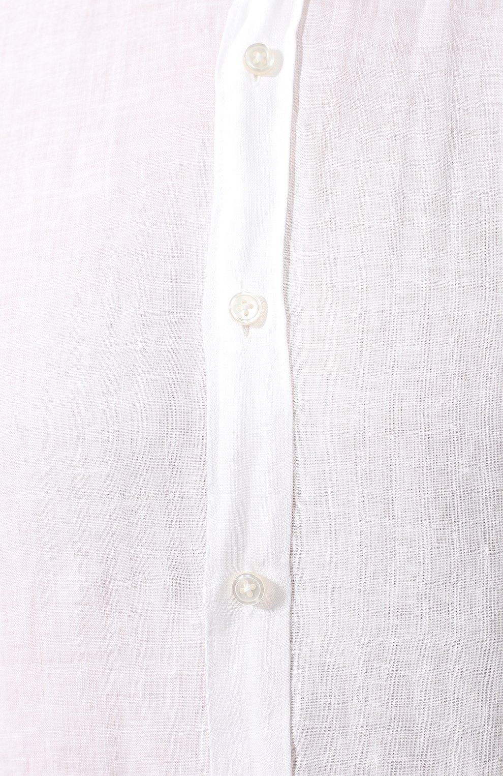 Льняная рубашка BOSS белого цвета по цене 11500 руб., арт. 50405698, фото 5 Льняная рубашка BOSS, арт. 50405698, фото 5